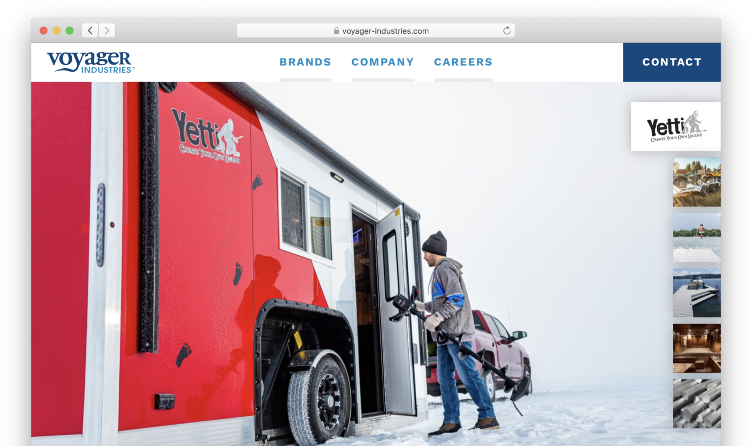 Voyager Industries Jesse Sutherland Digital Product Designer